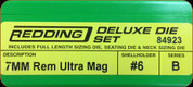 Redding - Deluxe Die Set - 7MM Rem Ultra Mag - 84923