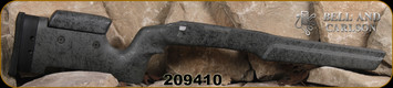 Bell and Carlson - Remington 700 BDL - Varmint/Tactical Style - Fully Adjustable - SA - Dark Grey With Black Web