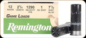 Remington - 12 Ga 2.75" - 1oz - Shot 7.5 - Game Loads - 25ct - 20030