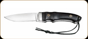 Boker Magnum - Trail w/ Leather Lanyard & Leather Sheath - 3.23" Blade - 440A - Black Micarta Handle - 02SC099