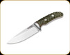 Boker Solingen - Savannah Micarta w/ Leather Sheath - 4.57" Blade - N690 - Green Micarta Handle - 120620