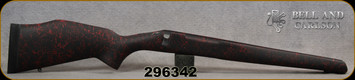 Bell and Carlson - Remington 700 BDL - Weatherby Style Sporter - LA - Black with Red Web