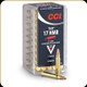 CCI - 17 HMR  - 17 Gr - TNT - Jacketed Hollow Point - 50ct - 0053