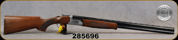 Cogswell & Harrison - 12Ga/3"/28" - Windsor - Wd/Bl, Game, Single Selective Trigger, Automatic Safety, 5 internal chokes