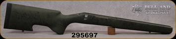 Bell and Carlson - Remington 700 BDL - Light Tactical, Thumb Hook - SA - Olive Green with Black Web