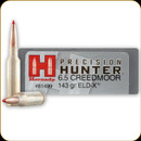 Hornady - 6.5 Creedmoor - 143 Gr - Precision Hunter - ELD-X - 20ct - 81499