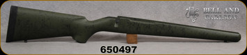 Bell and Carlson - Weatherby Vanguard/Howa 1500/S&W 1500/Mossberg 1500 - LA - Sporter Style - Olive Green with Black Web