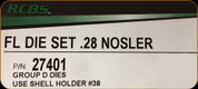RCBS - Full Length Dies - 28 Nosler - 27401