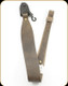 Levy's Leather - Leather Sling - 2 1/4" Dark Brown Distressed Cobra Style - 37" - S21D-DBR