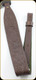 Levy's Leather - Leather Sling - 2 1/4" Dark Brown Deer Head Cobra Style - SN20T03-DBR