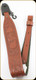 Levy's Leather - Leather Sling - 2 1/4" Walnut Moose Head Cobra Style - SN20T04-WAL