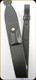 Levy's Leather - Leather Sling - 2 1/4" Black Cobra Style W/Cartridge Pouch - 38" - SN24-BLK
