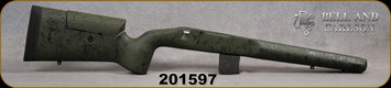 Bell and Carlson - Remington 700 - "M5 Detachable Magazine", Target/Competition - Adjustable Cheekpiece - SA - Olive Green W/Black Web