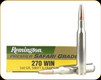 Remington - 270 Win - 140 Gr - Premier Safari Grade - Swift A-Frame Pointed Soft Point - 20ct - 27894