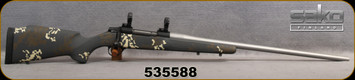 Consign - Alberta Tactical Rifle - Sako - 338-06AI - McMillan Varmint Stock/Black Cerakote Sako AIII Action/Bead Blast Stainless, 25.5"Lilja barrel, #5 Contour, 1:10", c/w 199pcs Fire-formed Brass, Sako 30mm Optilocks, Redding Dlx Die set