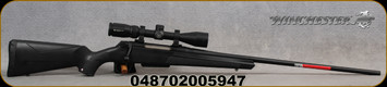 Winchester - 7mmRemMag - XPR Scope Combo - Black Synthetic Stock/Blued Finish, 26"Barrel, c/w Vortex Crossfire II 3-9x40 Dead Hold BDC Reticle, Mfg# 535705230