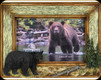 Bear Picture Frame - 6"x4"