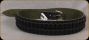 Levy's Leather - Cartridge Belt -2 3/4" Black Magnum Calibers - 47" -SN46-H-L-BLK