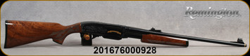 Used - Remington - 30-06Sprg - 200th Anniversary Model 7600 - 1 of 2016 Ltd. Edition - Pump Action Rifle - Grade IV Walnut Stock/Engraved Receiver w/Gold Inlay/Blued Finish, 22" Barrel, 4rd Capacity, Mfg# 86276 - New in orig.display & shipping boxes