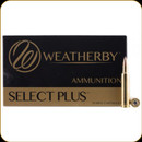 Weatherby - 340 Wby Mag - 225 Gr - Select Plus - Barnes TTSX - Ultra High Velocity - 20ct - B340225TTSX