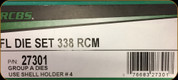 RCBS - Full Length Dies - 338 RCM - 27301