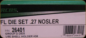 RCBS - Full Length Dies - 27 Nosler - 26401