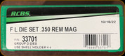 RCBS - Full Length Dies - 350 Rem Mag - 33701