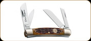 Boker Manufaktur - Traditional Series Congress Brown Bone - 2.2" Blade - High Carbon Stainless Steel - Bone Handle - 110721