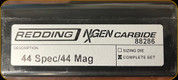 Redding - NXGEN Carbide - Carbide Die Set - 44 Spec/44 Mag - 88286