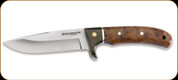 Boker Magnum - Elk Hunter - 4.33" Blade - 440A - Burl Handle - Includes Leather Sheath - 02GL683C
