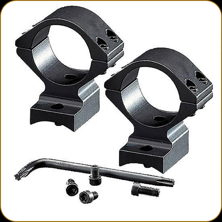 Talley Lightweights 1" High Browning AB3 Scope Mounts Matte