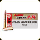 Barnes - 300 AAC Blackout - 90 Gr - RangeAR - Open Tip Flat Base - 20ct - 30733