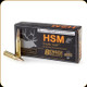 HSM - 7mm Mag - 168 Gr - Trophy Gold - Berger Hunting VLD Hollow Point Boat Tail - 20ct - 7MAG168VLD