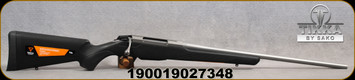 Tikka - 270Win - T3X Lite - Black Synthetic Modular Stock/Brushed Stainless, 22.4"Barrel, Mfg# TFTT21LL103