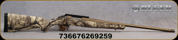 Ruger - 6.5 Creedmoor - American - Go Wild Camo I-M Brush/Burnt Bronze Cerakote, 22"Threaded Barrel, Mfg# 26925