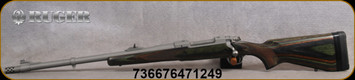 Ruger - 375Ruger - M77 Hawkeye Guide Gun - LH, Green Mountain Laminate/SS, 20" - Mfg# 47124