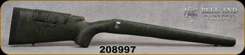 Bell and Carlson - Remington 700 BDL - Long Range Sporter, Adjustable Cheekpiece, LA - Olive Green w/Black Spiderweb