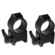 Warne - Maxima Series - Steel Rings - 1" - Extra High - Matte Black - 203LM