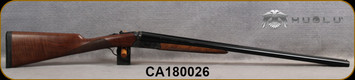 Used - Huglu - 12Ga/3"/28" - 200A - AA Turkish Walnut/Blued/Case Coloured Receiver, 5pcs. Mobile Choke, SKU# 8681715394909 - less than 25rds fired - in original case