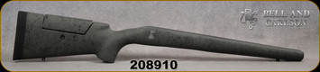 Bell and Carlson - Remington 700 BDL - Long Range Sporter - Adjustable Cheekpiece, LA - Dark Gray w/ Black Spiderweb