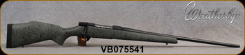 Weatherby - 300WbyMag - Vanguard S2 - Bell & Carlson - Bolt Action - Grey w/Black Web Bell & Carlson Sporter Stock/Matte Bead Blasted Blued Finish, 24"Barrel