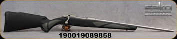 Sako - 6.5Creedmoor - Finnlight 85S - Black Polymer w/Soft-Touch surface/Stainless, 20.4"Fluted, light hunting contour barrel, Adjustable Trigger, MFG# SBV63NL1A 