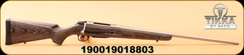 Tikka - 7mmRemMag - T3x Laminated Stainless - Grey Laminate/Stainless, 24.3" Barrel, 3 round magazine - Mfg# TFTT27VM103