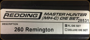 Redding - Master Hunter Die Set - 260 Remington - 28531