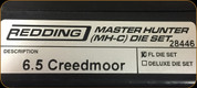 Redding - Master Hunter Die Set - 6.5 Creedmoor - 28446