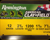 Remington - 12 Ga 2.75" - 1 1/8oz - Shot 7.5 - American Clay & Field - 25ct - 20344