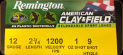 Remington - 12 Ga 2.75" - 1oz - Shot 9 - American Clay & Field - 25ct - 20358