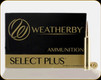 Weatherby - 338-378 Wby Magnum - 225 Gr - Select Plus - Ultra-High Velocity Barnes TTSX (Tipped Triple-Shock X) - 20ct - B333225TTSX