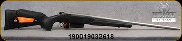 Tikka - 22-250Rem - T3x Varmint - Left Hand - Black Synthetic/Stainless, 23.7"Barrel, 1:14 Twist, 5rd magazine - TFTT13CL115