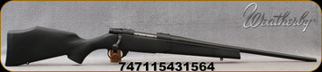 Weatherby - 6.5Creedmoor - Vanguard Synthetic Compact - Bolt Action Rifle - Matte Black Monte Carlo Injection Molded Composite Stock/Bead Blasted Blued, 20" Barrel, 5 Rounds, Adjustable LOP - Mfg# VYT65CMR0O